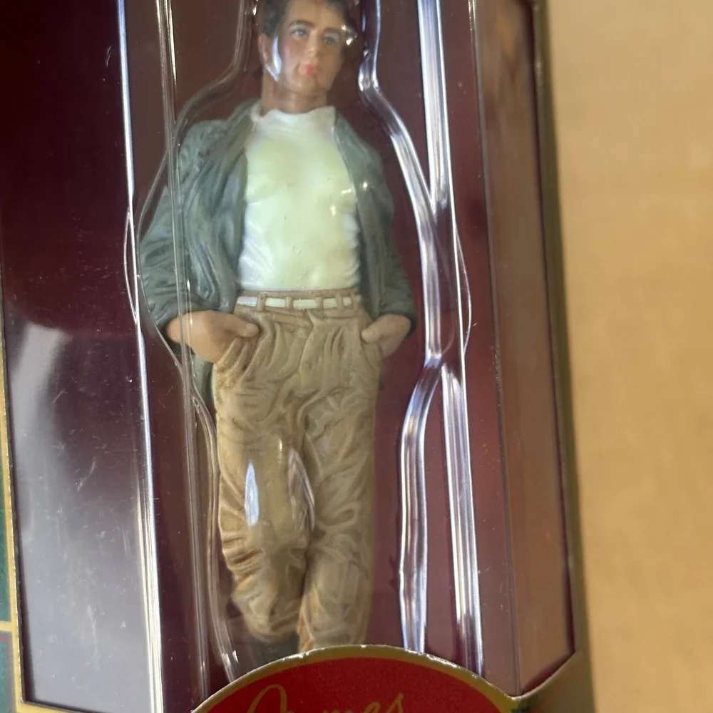 James Dean 1998 Heirloom Collection Ornament Carlton - With Original Box